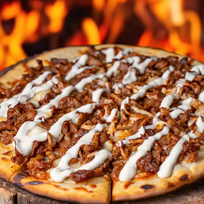 Pizza kebab